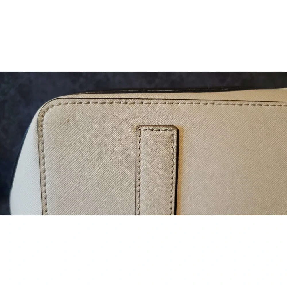 Kate Spade On Pointe Large Swan Tote Black And White Swans 10" Strap Gray Clean - Picture 12 of 16